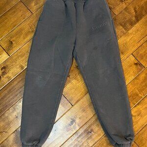 Minimalist Sweatpants Gray Buttery Jogger Cozy